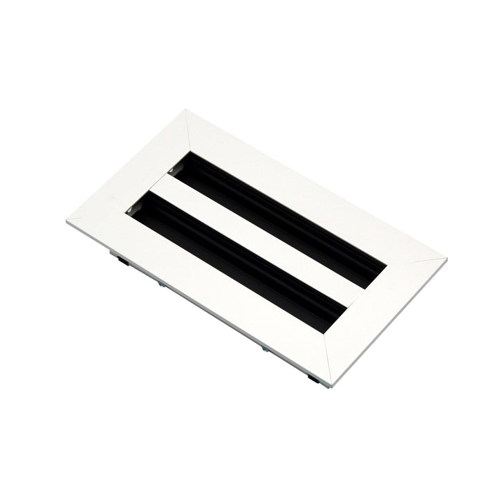 Linus ProAir Aluminum Linear Diffuser Vent Cover - Quick Ship Vent Cover Dayus Register and Grille, Inc. - VCU 3.875 x 8 (5 x 9.5 Overall)