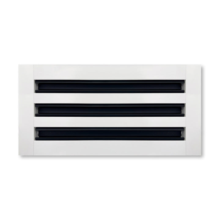 Linus ProAir Aluminum Linear Slot Diffuser - Quick Ship Vent Cover Dayus Register and Grille, Inc. - VCU 5.625 x 12 (6.75 x 13.5 Overall)
