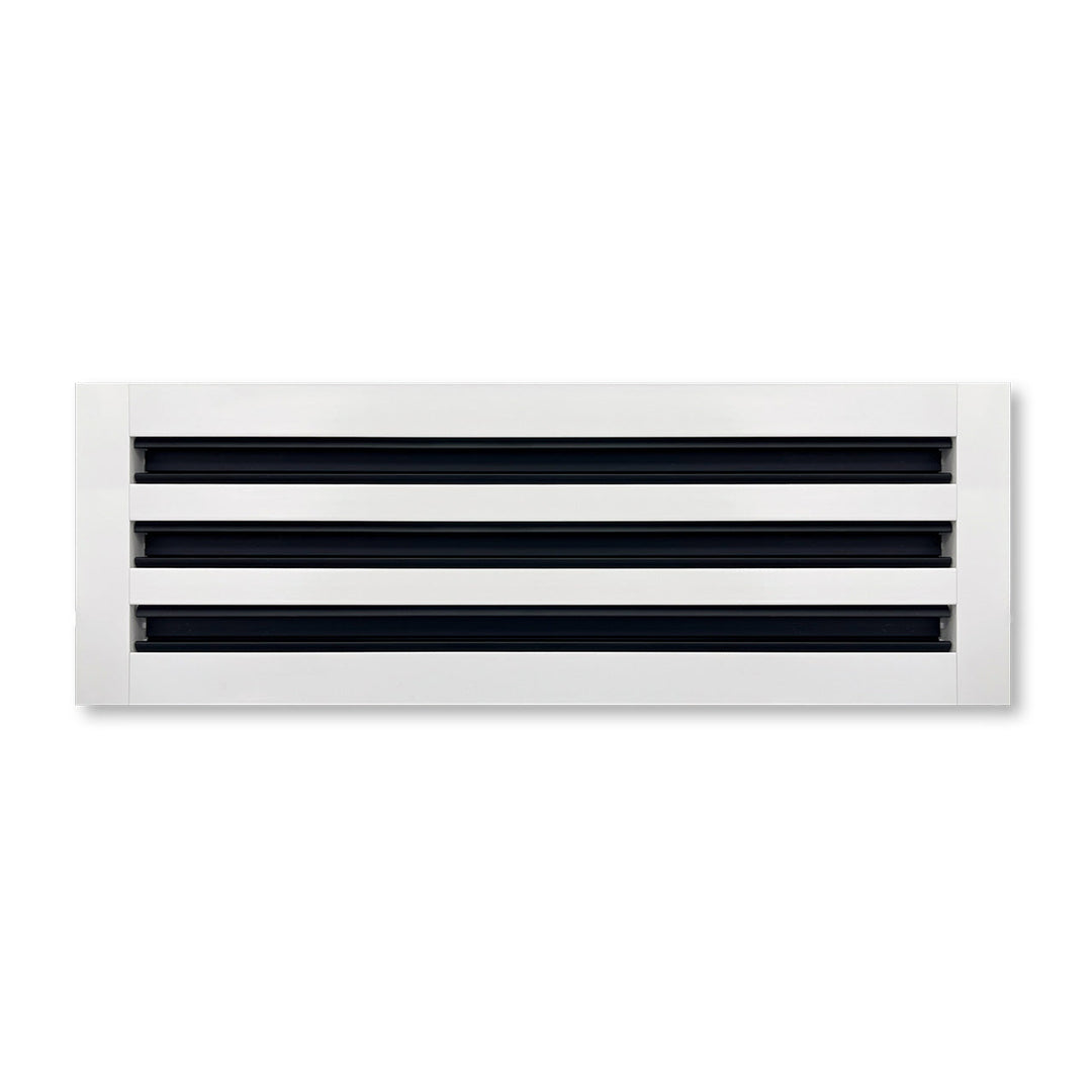 Linus ProAir Aluminum Linear Slot Diffuser - Quick Ship Vent Cover Dayus Register and Grille, Inc. - VCU 5.625 x 18 (6.75 x 19.5 Overall)