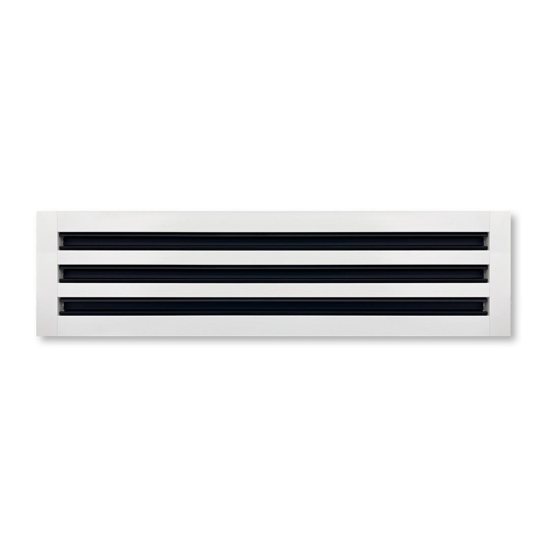 Linus ProAir Aluminum Linear Slot Diffuser - Quick Ship Vent Cover Dayus Register and Grille, Inc. - VCU 5.625 x 24 (6.75 x 25.5 Overall)