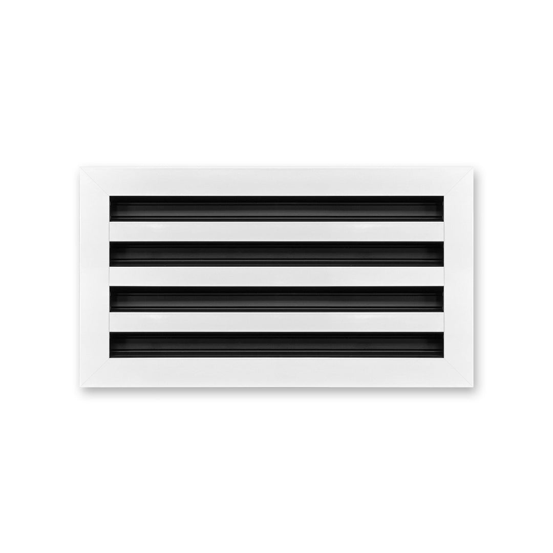 Aluminum Linear Slot Vent Cover Vent Cover Dayus Register and Grille, Inc. - VCU 7.375 x 14 (8.5 x 15.5 Overall)