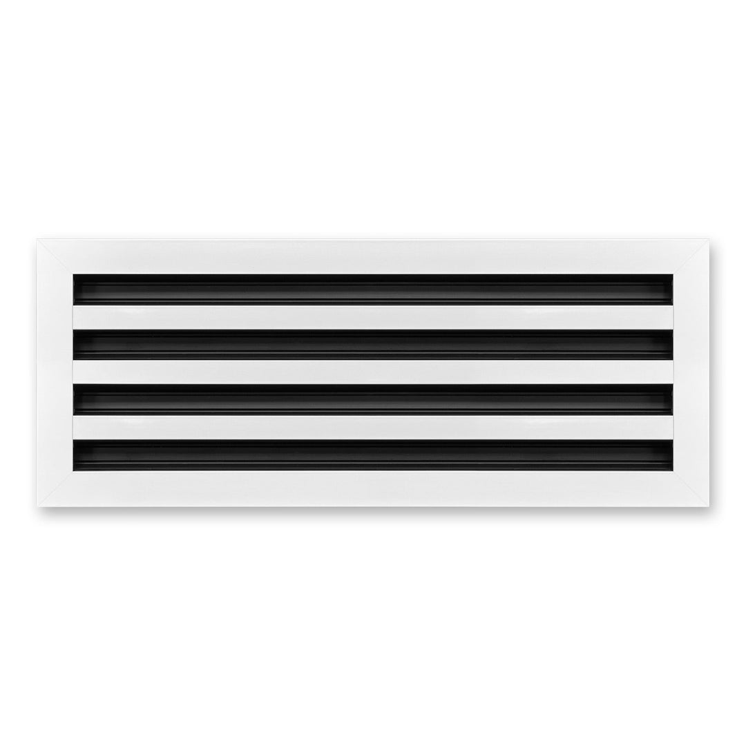 Aluminum Linear Slot Vent Cover Vent Cover Dayus Register and Grille, Inc. - VCU 7.375 x 20 (8.5 x 21.5 Overall)