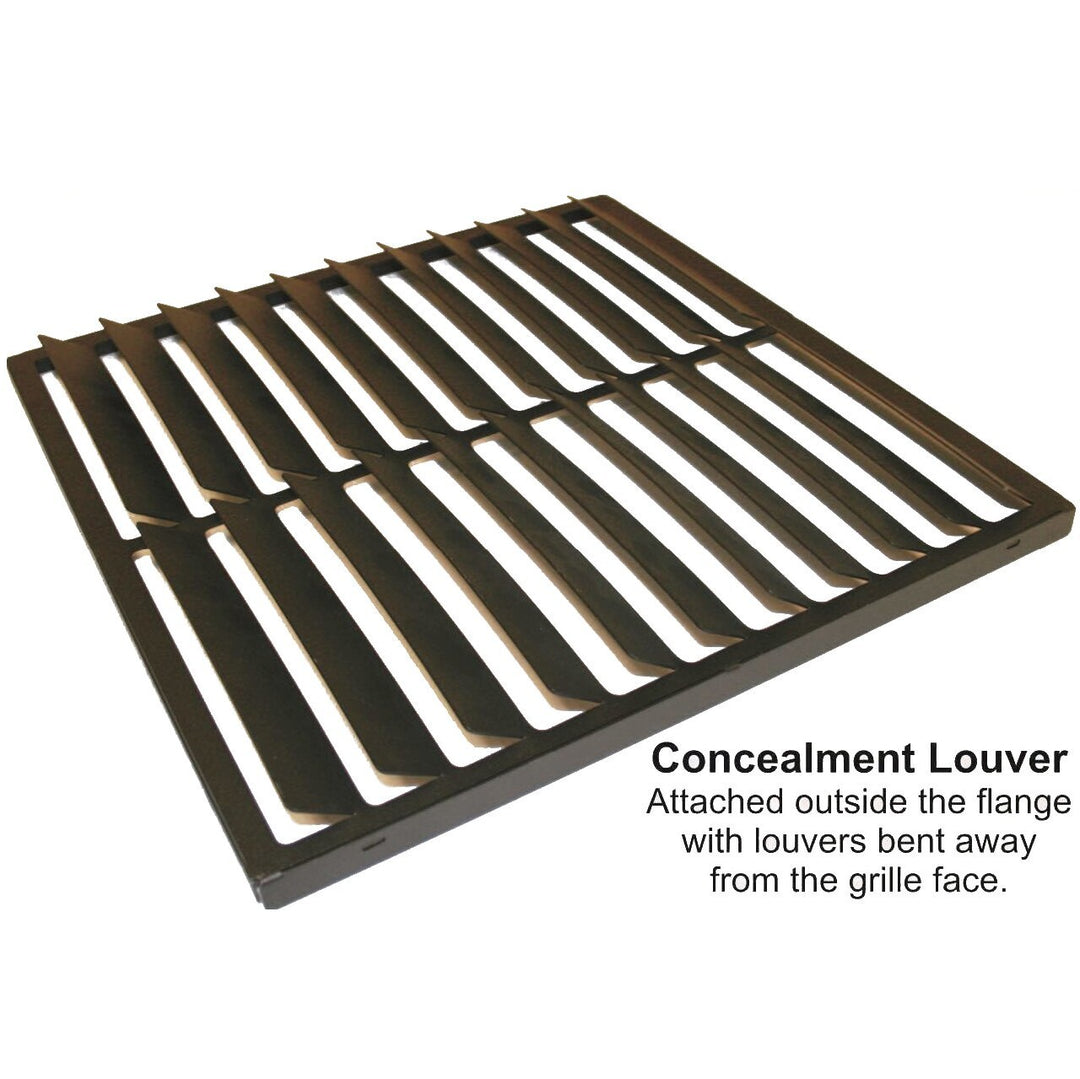 Pro-Vertical Gold Series Registers and Returns Vent Cover Steel Crest Corporation - VCU