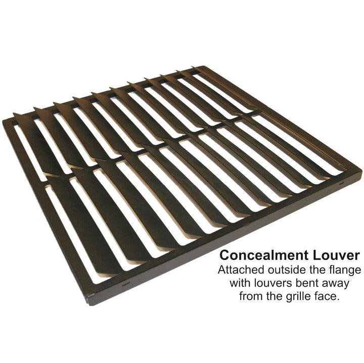 Pro-Vertical Gold Series Registers and Returns Vent Cover Steel Crest Corporation - VCU