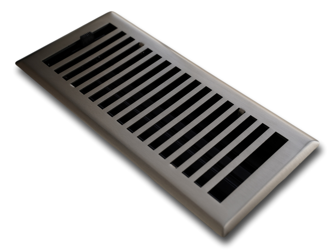 Madelyn Carter Steel Modern Chic Vent Cover Vent Cover 2 x 10 (Overall: 3.625 x 11.375)
