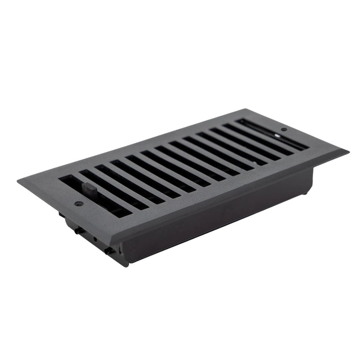 Madelyn Carter Black Contemporary Ceiling and Wall Vent Covers (Cast Aluminum) Vent Cover