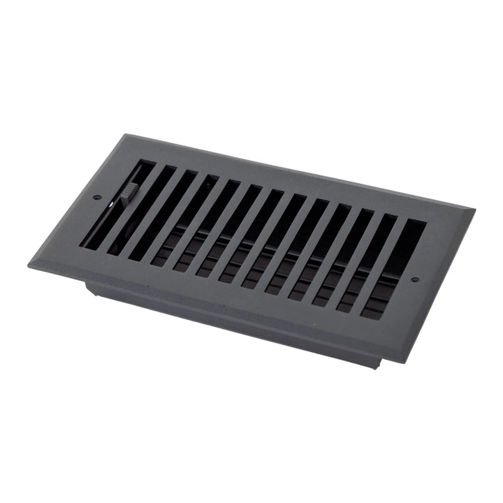 Madelyn Carter Black Contemporary Ceiling and Wall Vent Covers (Cast Aluminum) Vent Cover