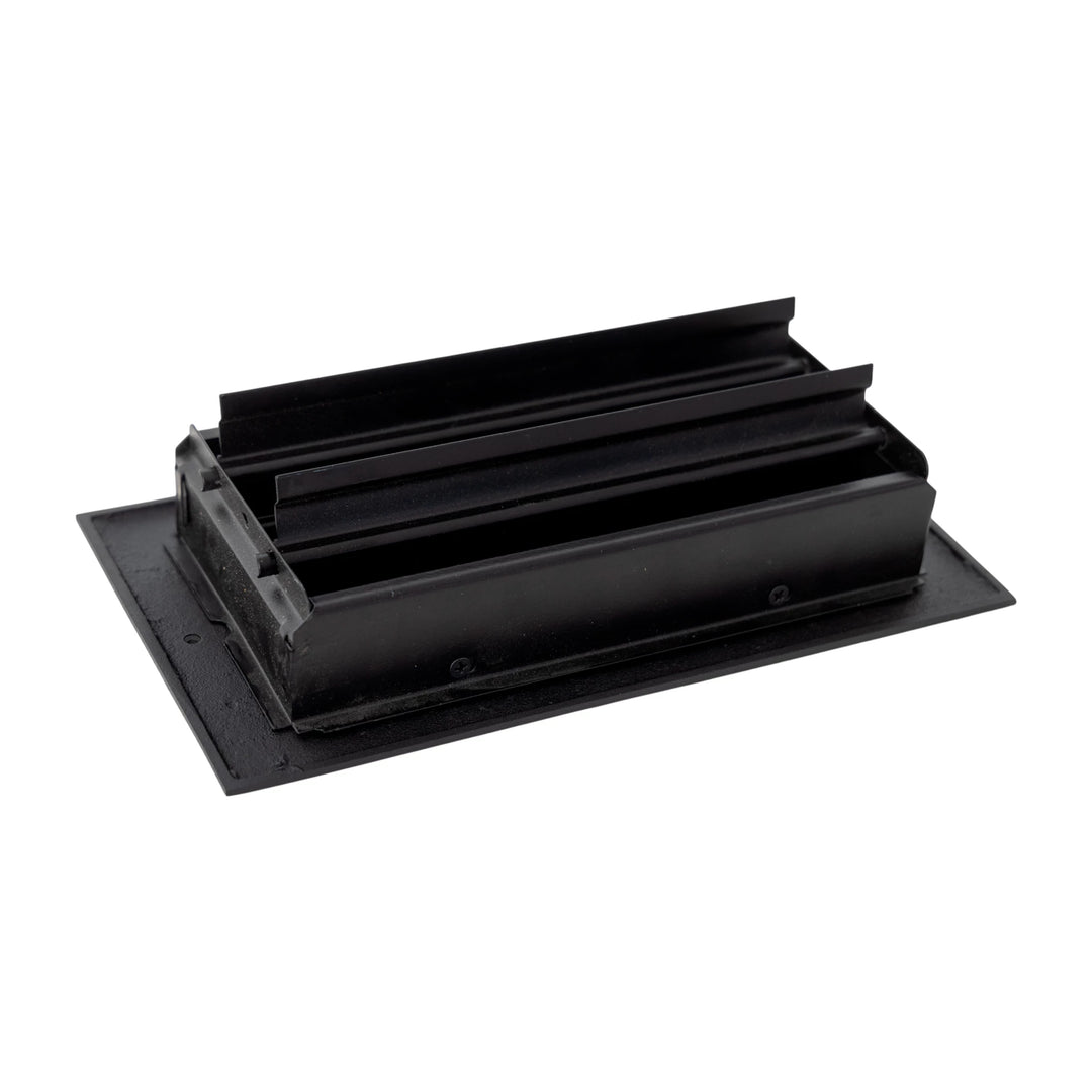 Madelyn Carter Black Contemporary Ceiling and Wall Vent Covers (Cast Aluminum) Vent Cover