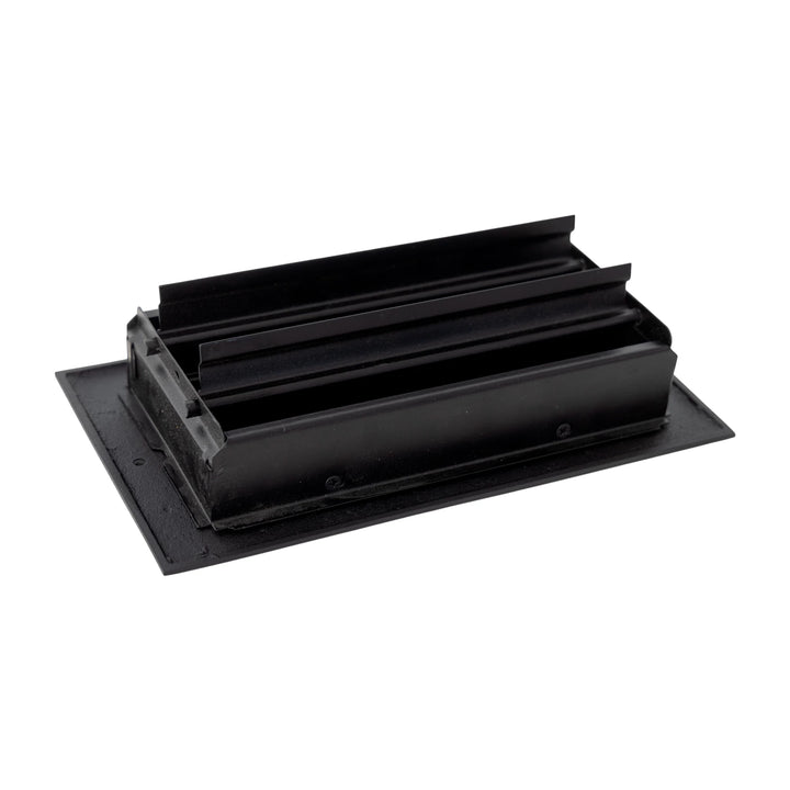Madelyn Carter Black Contemporary Ceiling and Wall Vent Covers (Cast Aluminum) Vent Cover