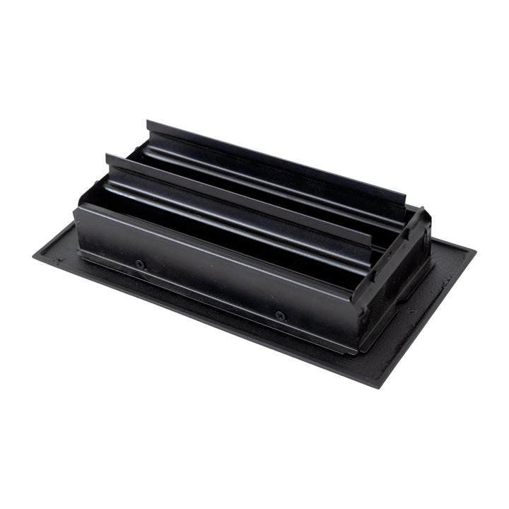 Madelyn Carter Black Contemporary Ceiling and Wall Vent Covers (Cast Aluminum) Vent Cover