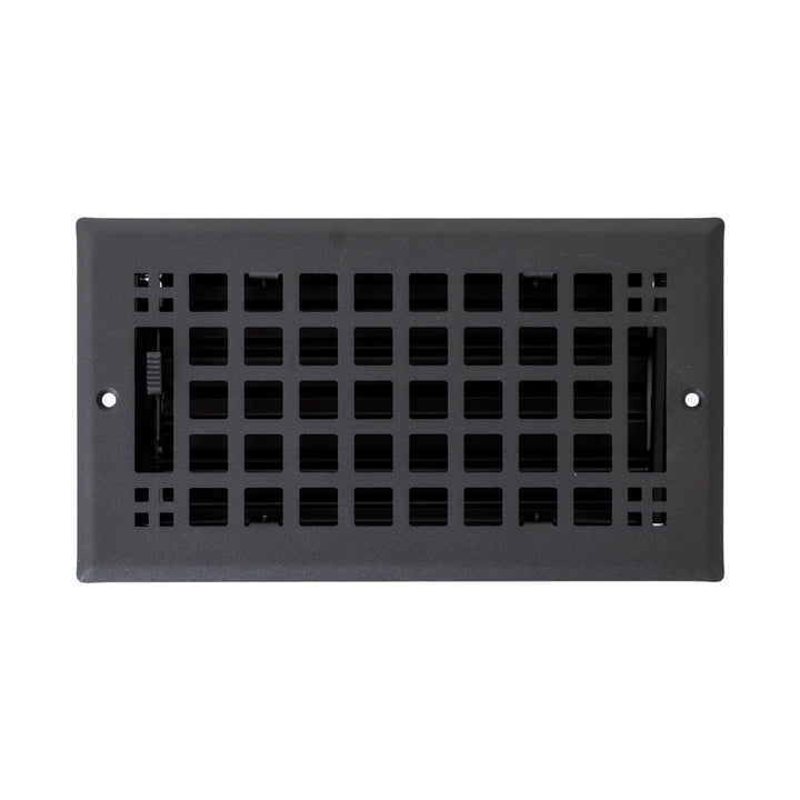 Madelyn Carter Artisan Steel Vent Covers for Ceilings and Walls Vent Cover Black