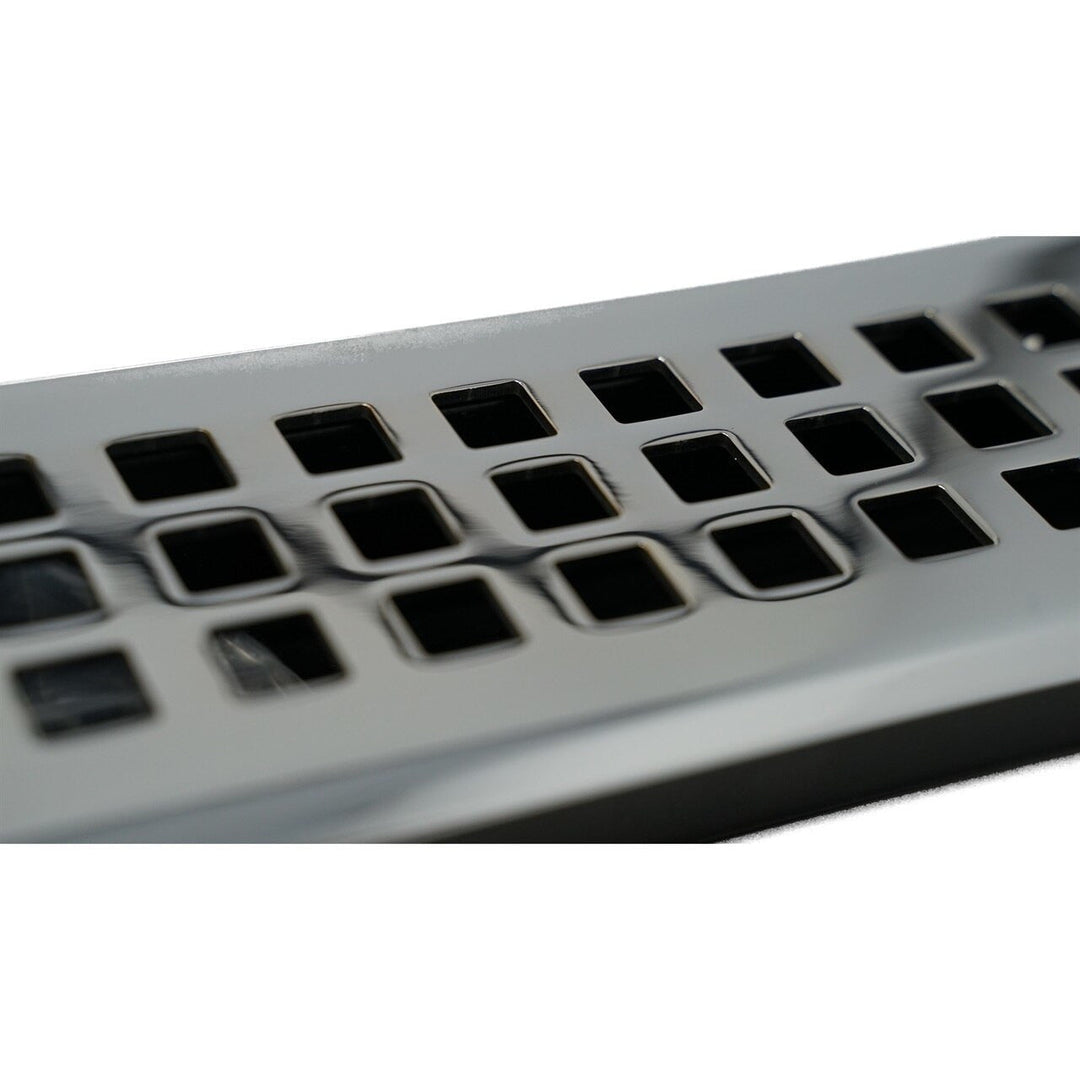 Madelyn Carter Artisan Polished Chrome Wall and Floor Vent Cover Vent Cover Kay Hardware - VCU