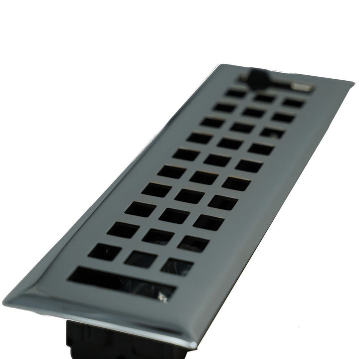 Madelyn Carter Artisan Polished Chrome Wall and Floor Vent Cover Vent Cover Kay Hardware - VCU