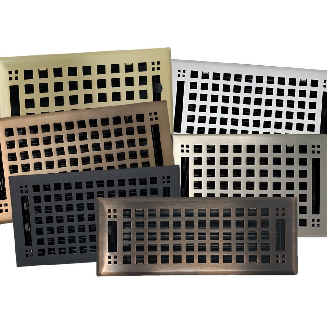 Madelyn Carter Artisan Steel Wall and Floor Vent Covers Vent Cover Kay Hardware - VCU