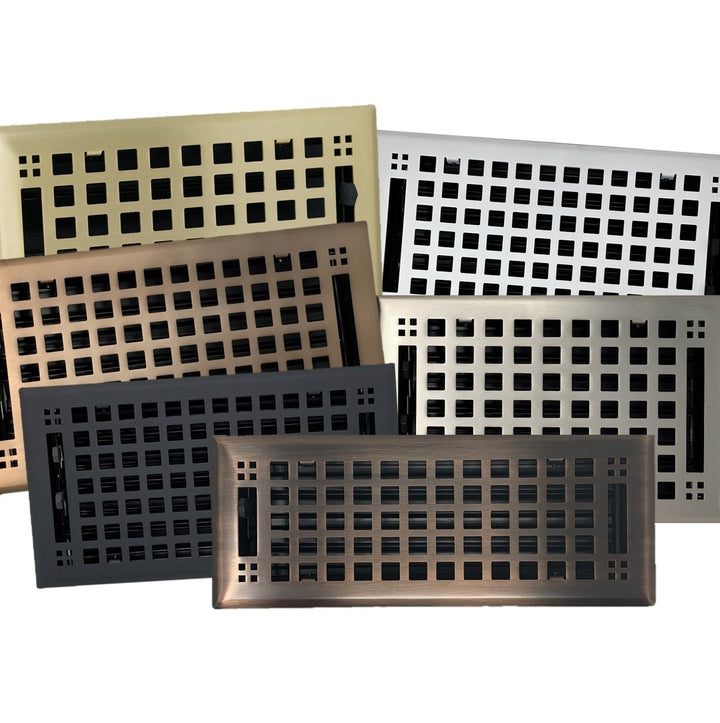 Madelyn Carter Artisan Steel Wall and Floor Vent Covers