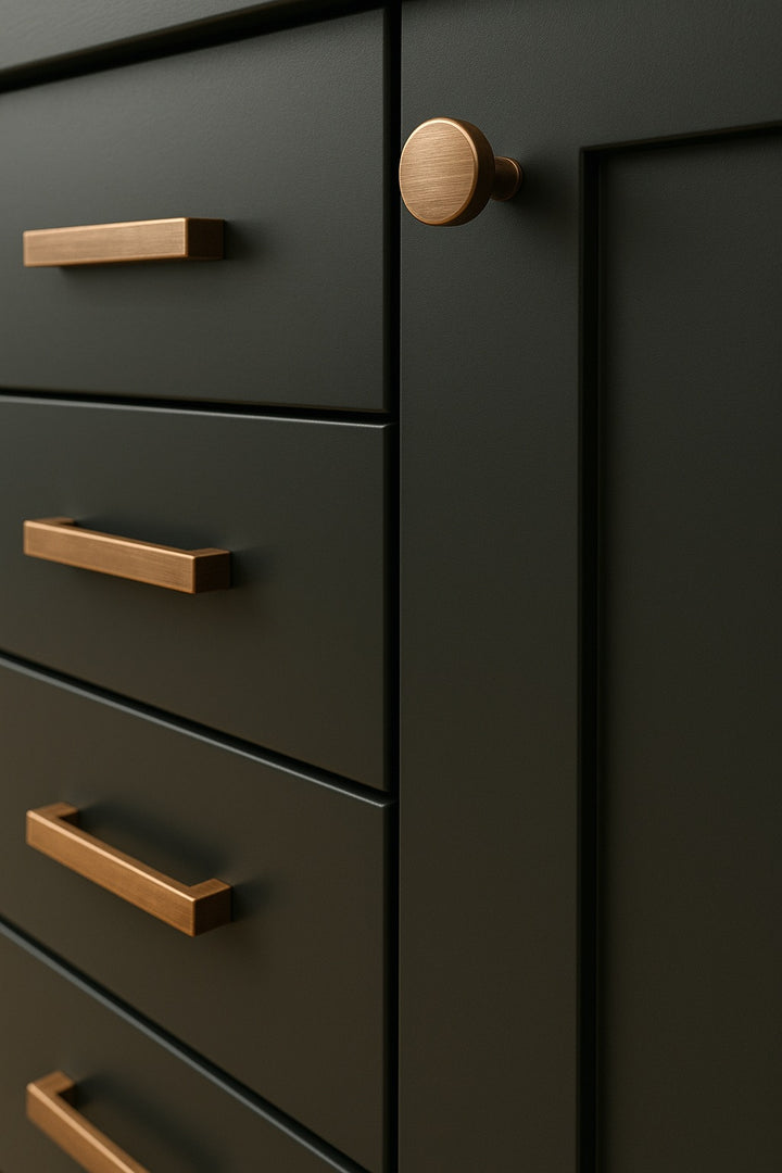 Katia Solid Brass Cabinet Knob Cabinet Hardware Kay Hardware - VCU
