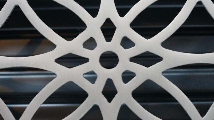 Madelyn Carter Cast Brass Empire Floor and Wall Vent Covers Vent Cover Kay Hardware - VCU