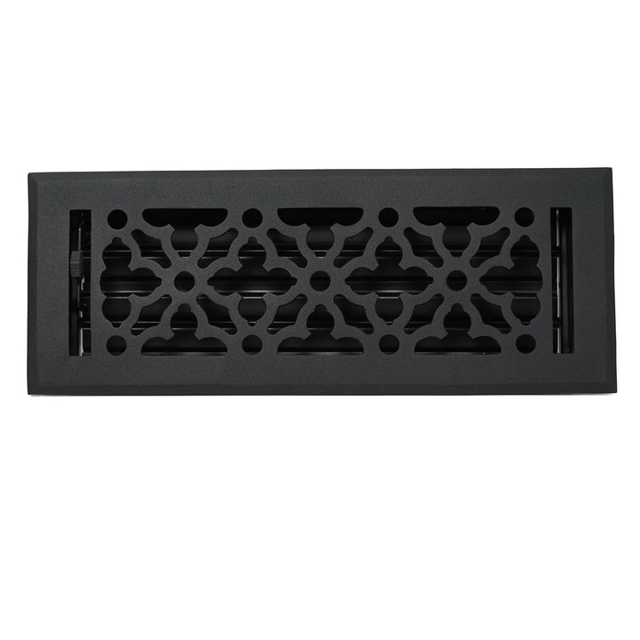 Madelyn Carter Gothic Floor Vent Covers (Cast Aluminum) Vent Cover Kay Hardware - VCU 2 x 10 (Overall Size: 3.75 x 11.5)