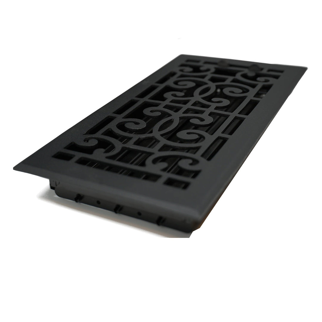 Madelyn Carter Cast Aluminum Baroque Floor and Wall Vent Covers Vent Cover Kay Hardware - VCU