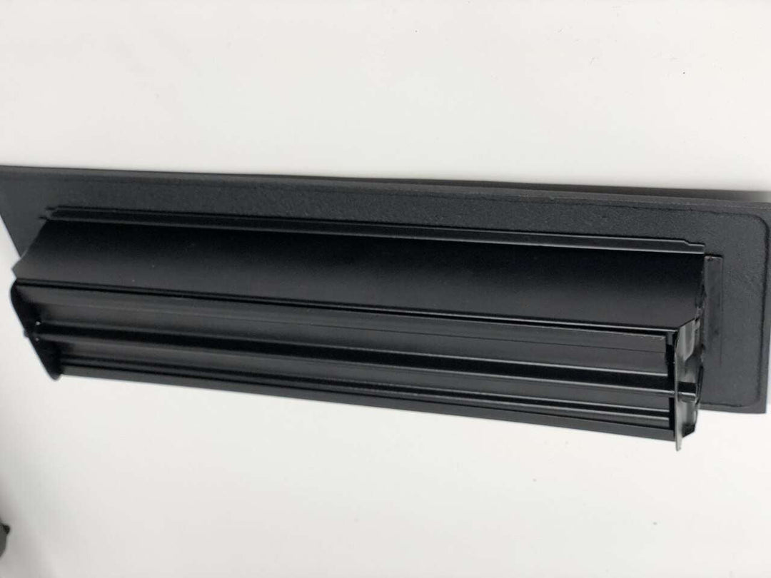 Madelyn Carter Black Contemporary Floor - Wall Vent Covers (Cast Aluminum) Vent Cover Kay Hardware - VCU