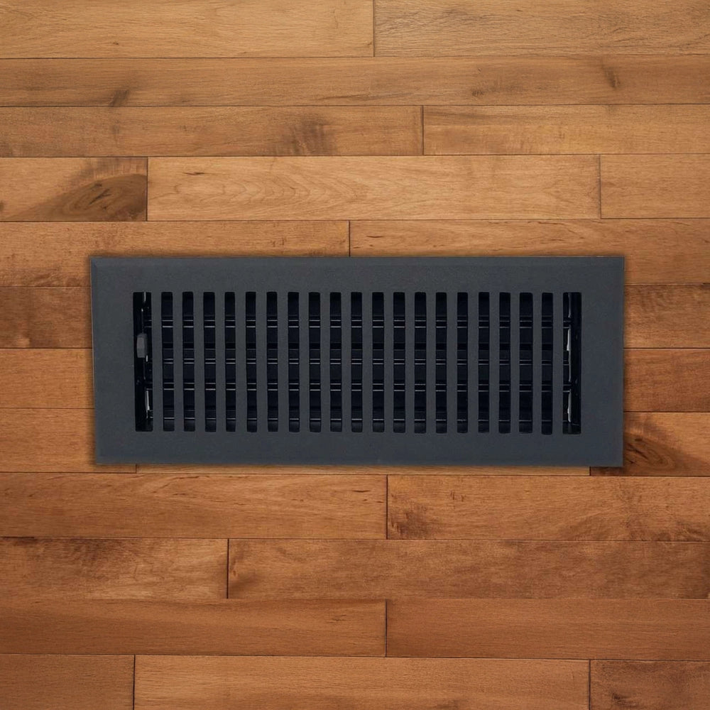 FBA Madelyn Carter Black Contemporary Floor - Wall Vent Covers (Cast Aluminum) Amazon Product Kay Hardware - VCU