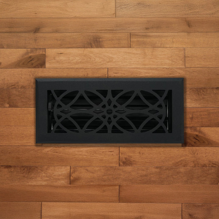 Madelyn Carter Cast Aluminum Empire Floor and Wall Vent Covers Vent Cover Kay Hardware - VCU