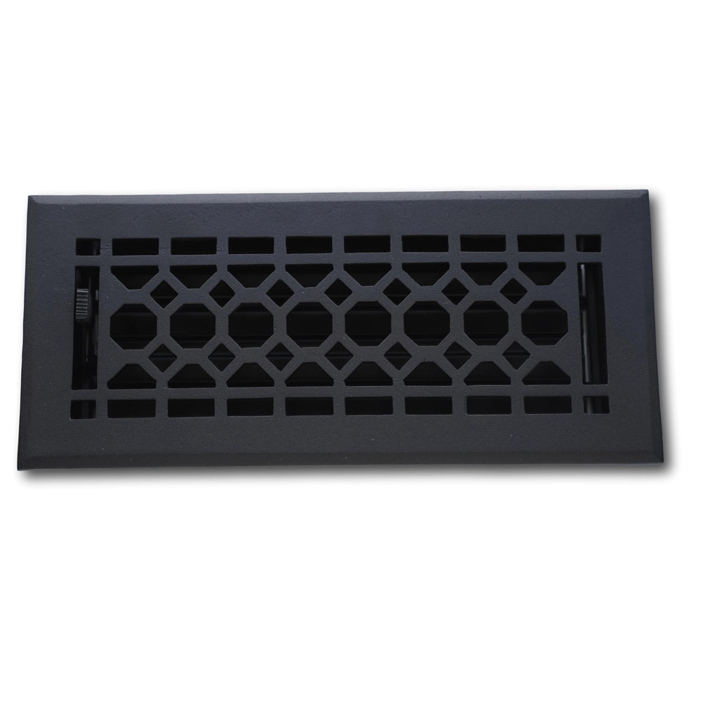 Honeycomb Cast Iron Vent Covers Vent Cover Kay Hardware - VCU 2 x 10 (Overall Size: 3.75 x 11.5)