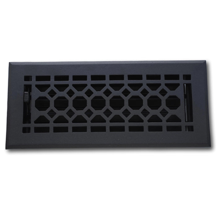 Honeycomb Cast Iron Vent Covers Vent Cover Kay Hardware - VCU 2 x 10 (Overall Size: 3.75 x 11.5)