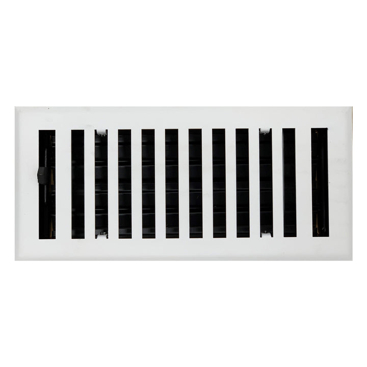Madelyn Carter Steel Modern Chic Vent Cover Vent Cover Kay Hardware - VCU 2 x 10 (Overall: 3.625 x 11.375) White