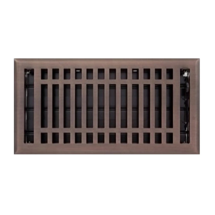 Madelyn Carter Steel Modern Vent Covers Vent Cover Kay Hardware - VCU 2 x 10 (3.625 x 11.375 Face) Oil Rubbed Bronze