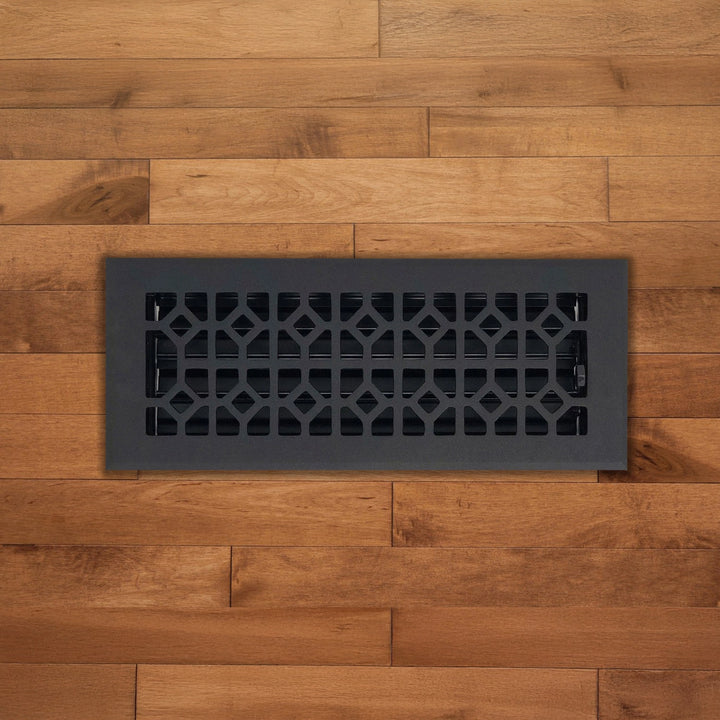 Madelyn Carter Roman Black Vent Covers (Cast Aluminum) Vent Cover Kay Hardware - VCU