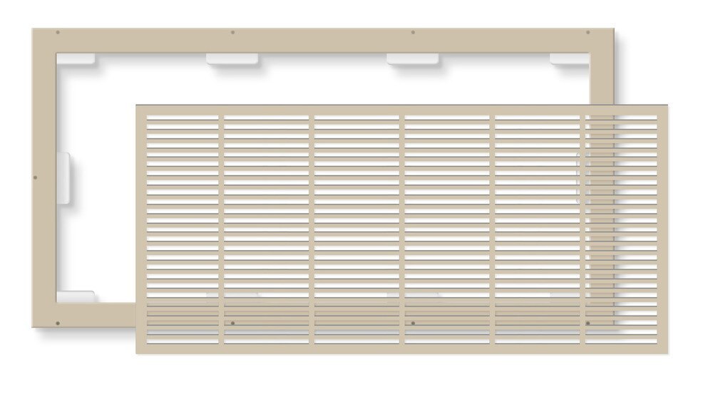 Decorative Resin Air Return Filter Grille