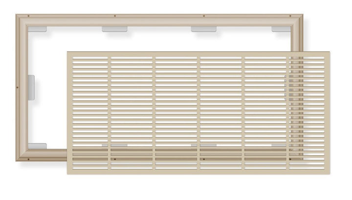 Decorative Resin Air Return Filter Grille
