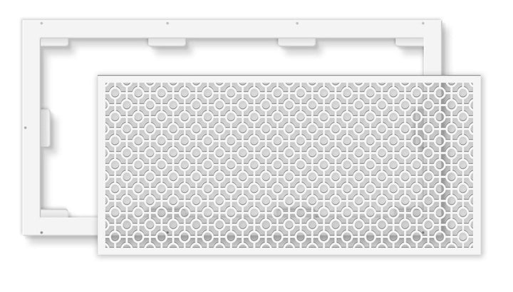 Decorative Resin Air Return Filter Grille
