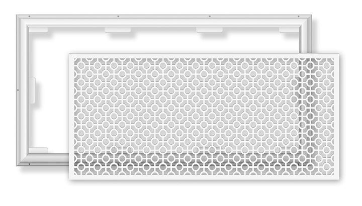 Decorative Resin Air Return Filter Grille