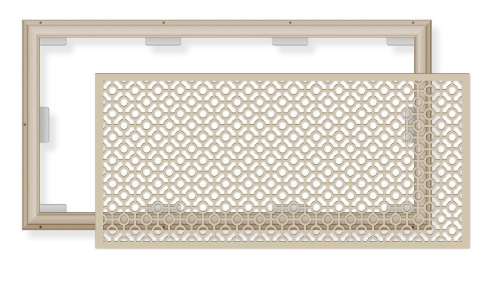 Decorative Resin Air Return Filter Grille