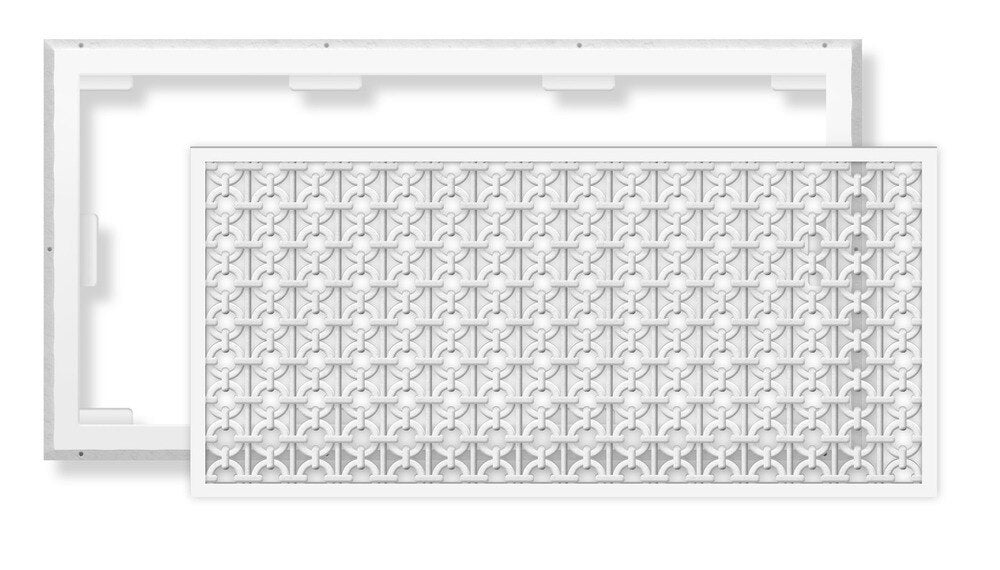 Decorative Resin Air Return Filter Grille