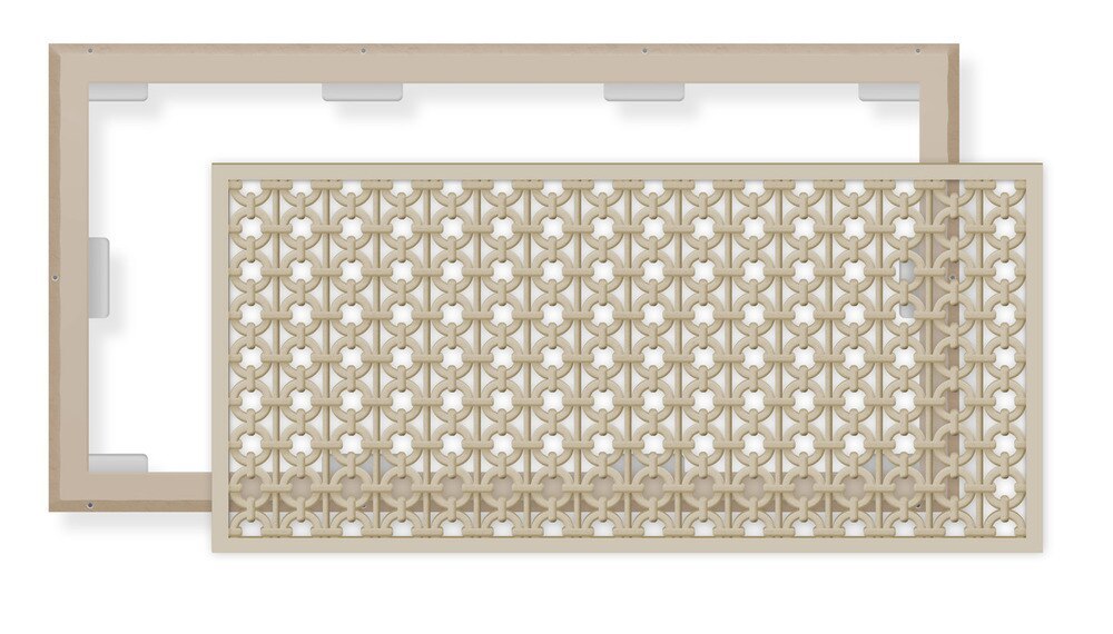 Decorative Resin Air Return Filter Grille