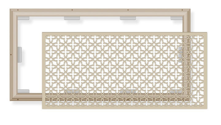 Decorative Resin Air Return Filter Grille