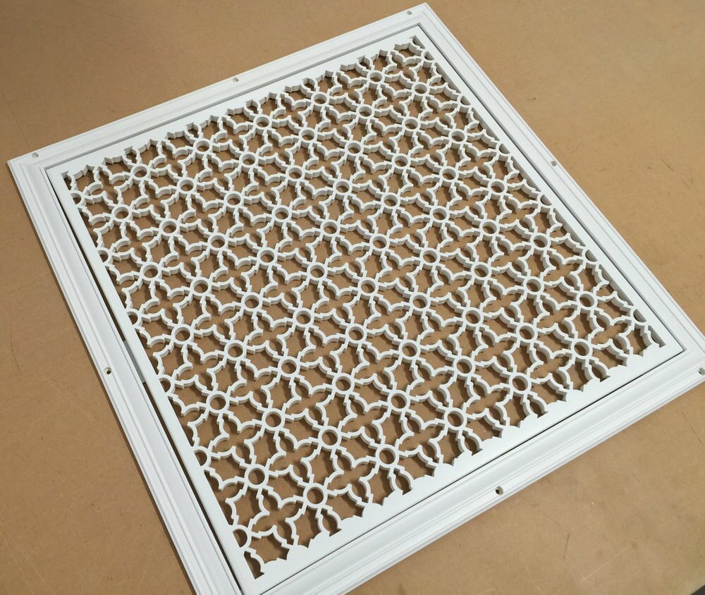 Decorative Resin Air Return Filter Grille