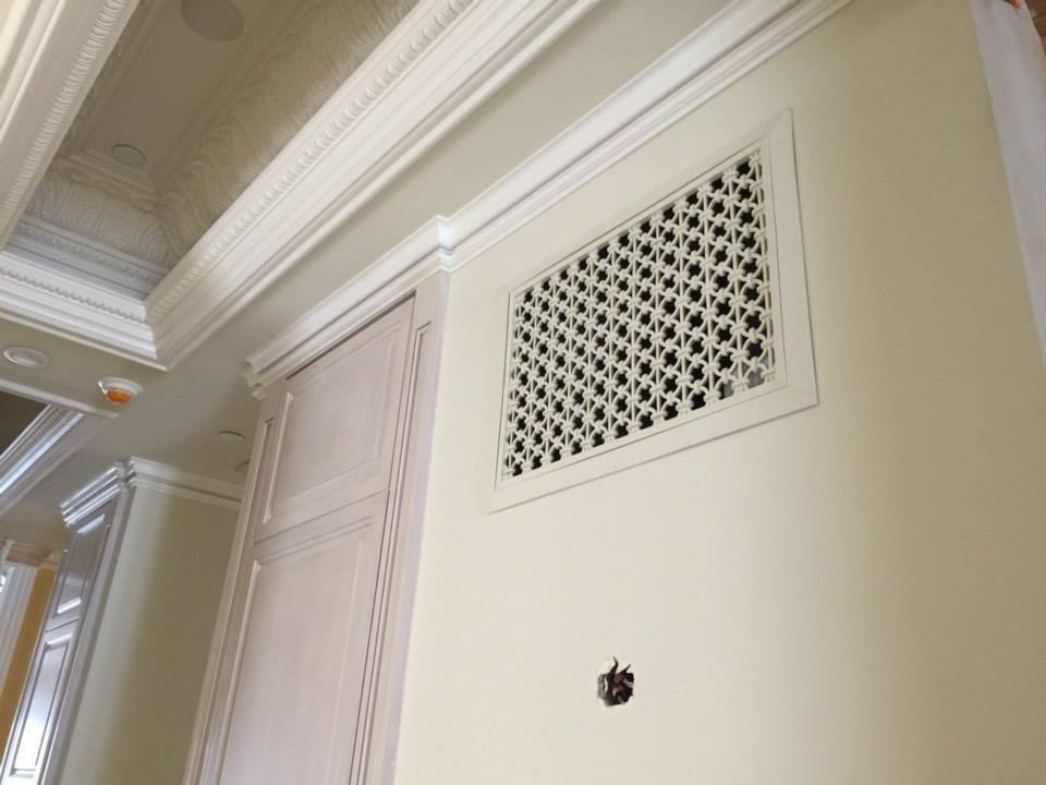 Decorative Resin Air Return Filter Grille