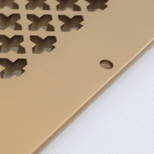 Mounting Holes for Decorative Resin Mounting Holes Majestic Vent Covers, INC - VCU