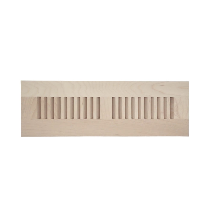 Wood Designs Flush Mount Slab - 3 Thicknesses Flush No Frame Vent Cover 2.5 x 10 (Overall 4.5 x 12)