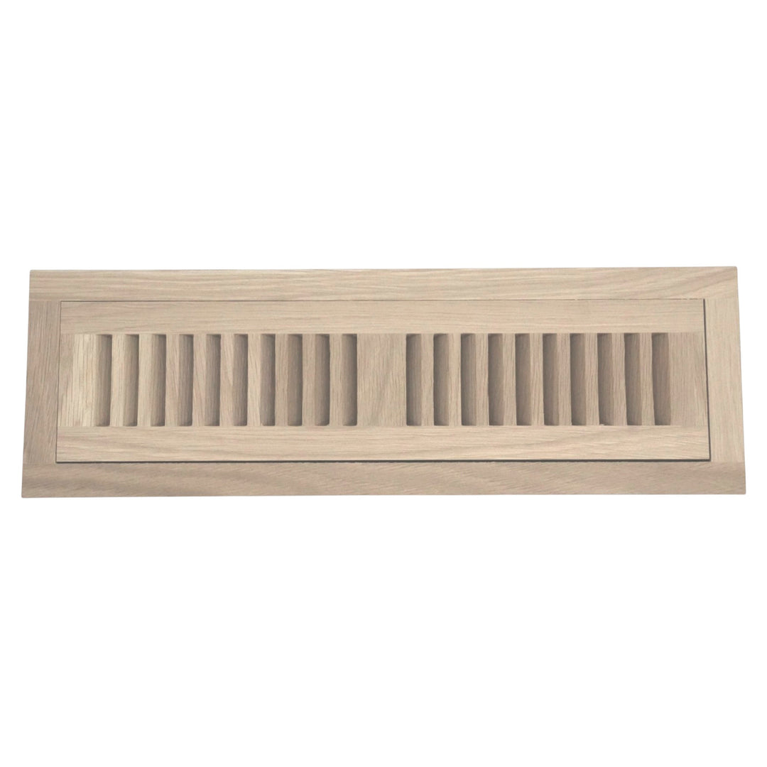Wood Designs Flush With Frame Floor Registers Register 2.5 x 10 (Overall 4.5 x 11.188)