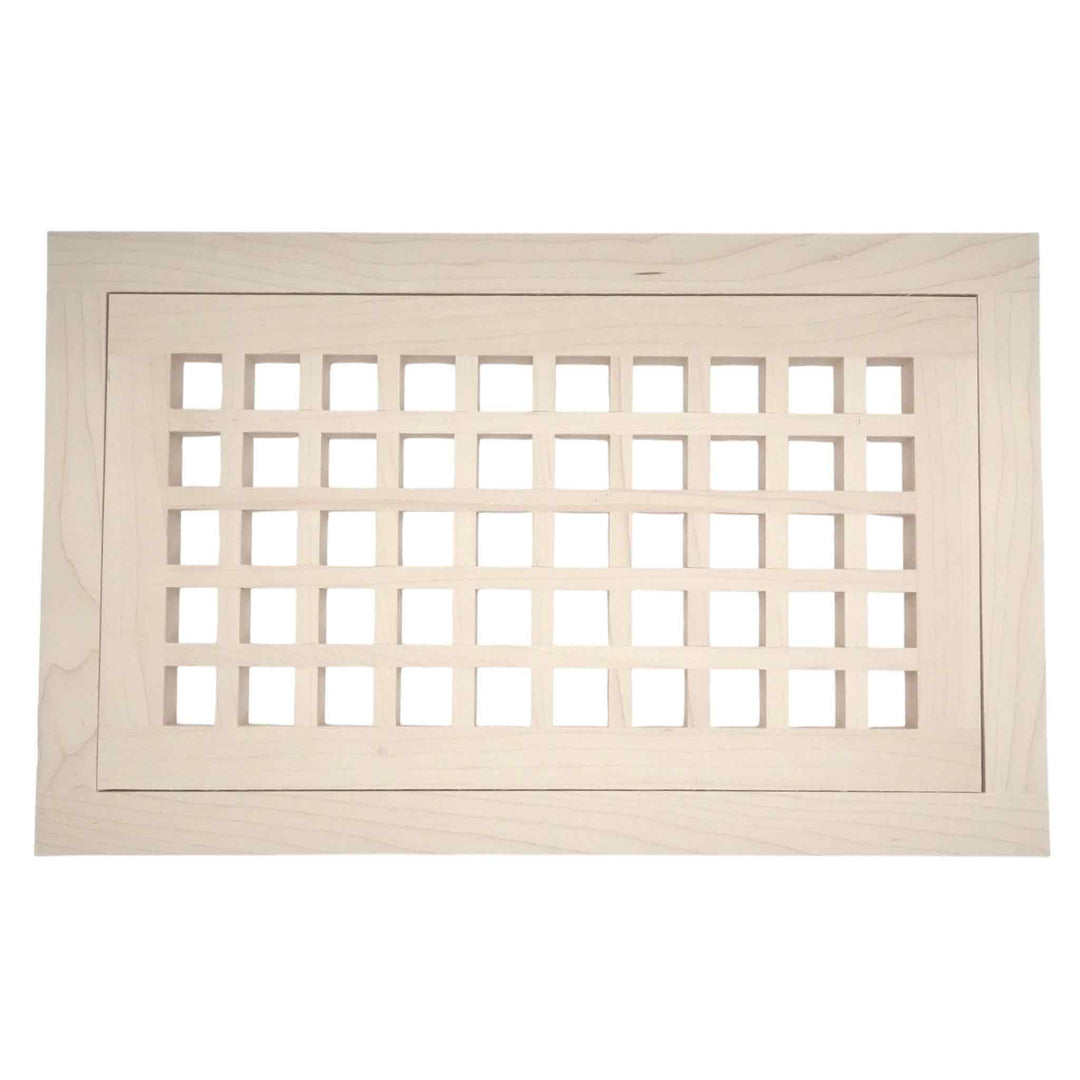 Wood Designs Grid Flush With Frame Floor Registers Register Grillworks, Inc - VCU
