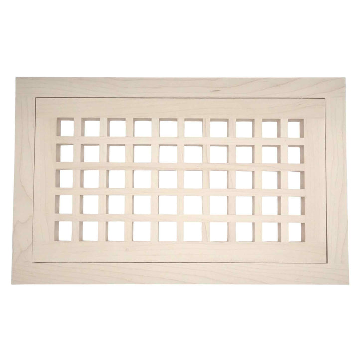 Wood Designs Grid Flush With Frame Floor Registers Register Grillworks, Inc - VCU
