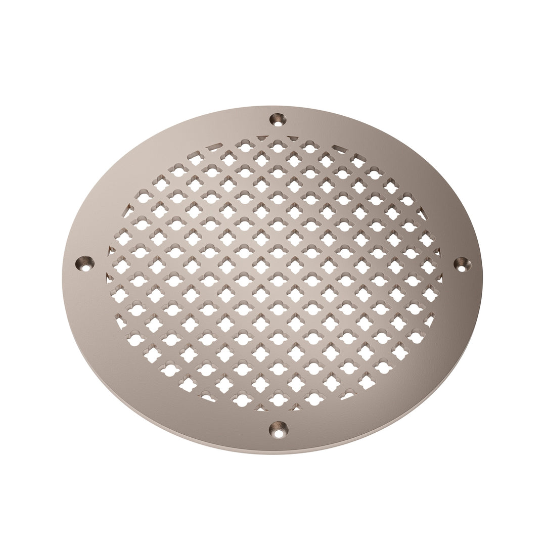 Imperial Round Vent Covers Round Vent Cover Reggio Register Company, LLC - VCU 6" Diameter (Overall: 8" Diameter) Steel Champagne Bronze