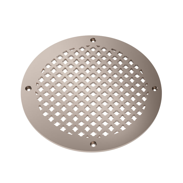 Imperial Round Vent Covers Round Vent Cover Reggio Register Company, LLC - VCU 6" Diameter (Overall: 8" Diameter) Steel Champagne Bronze
