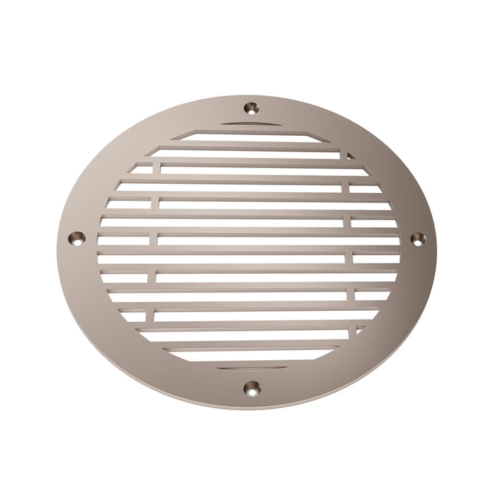 Abigail Round Vent Covers Round Vent Cover Reggio Register Company, LLC - VCU 6" Diameter (Overall: 8" Diameter) Aluminum Champagne Bronze