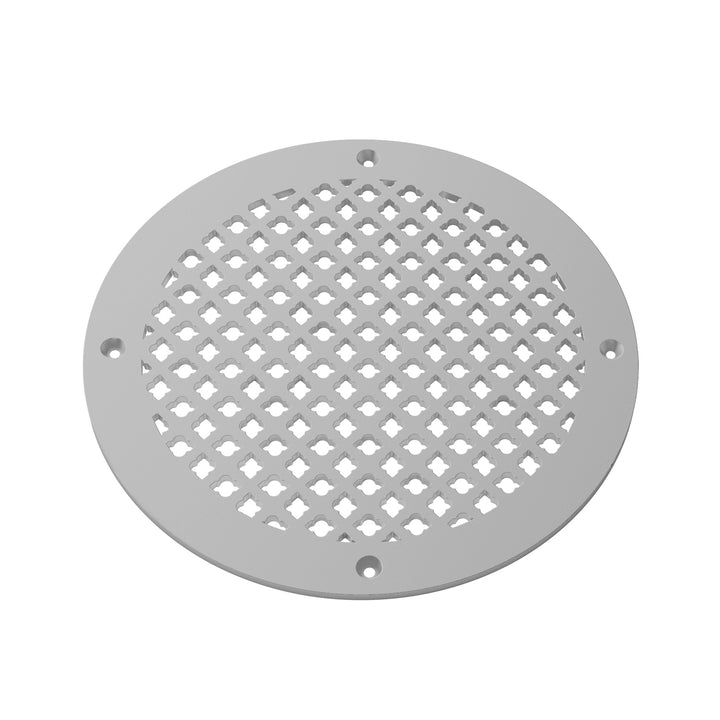 Imperial Round Vent Covers Round Vent Cover Reggio Register Company, LLC - VCU 6" Diameter (Overall: 8" Diameter) Steel Gray